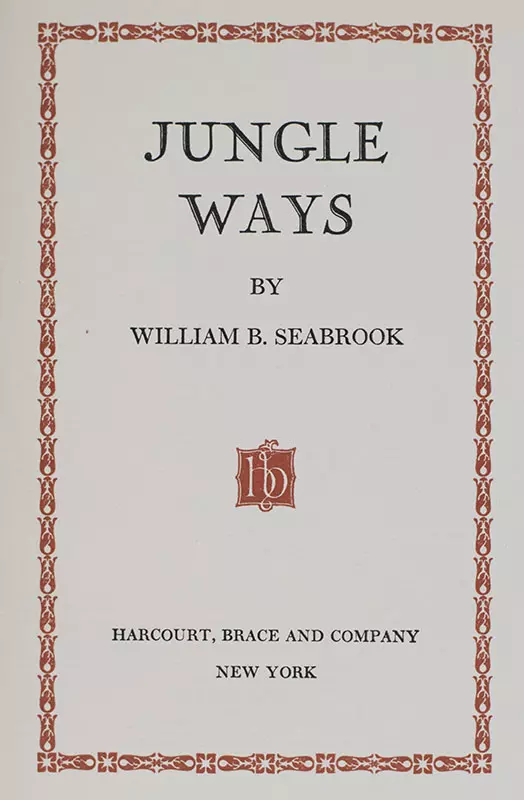 Jungle Ways.