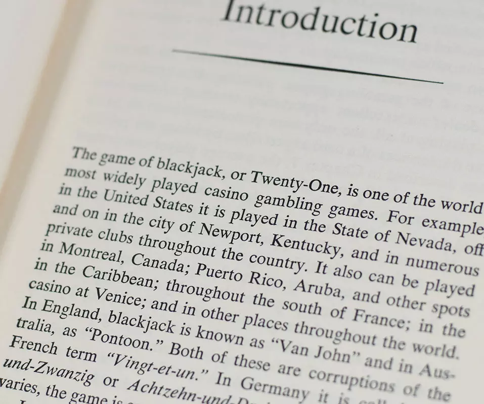 Beat the Dealer: A Winning Strategy for the Game of Twenty One.