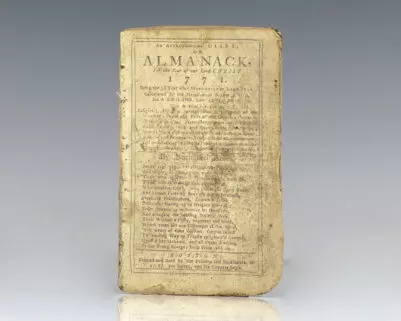 An Astronomical Diary or Almanack, for the Year of Our Lord Christ 1771.