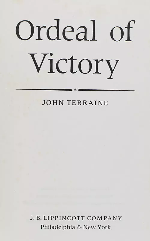 Ordeal of Victory.