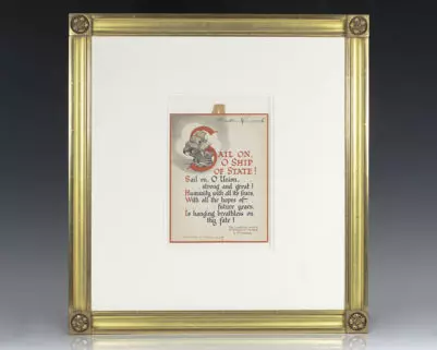 Sail On, O Ship of State! The Longfellow Verse in Mr. Roosevelt's Message to Mr. Churchill.