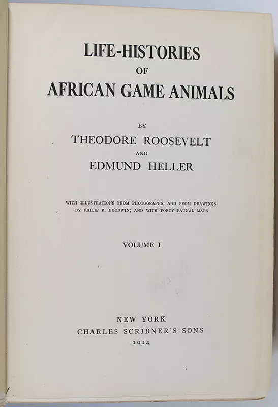 Life-Histories of African Game Animals.