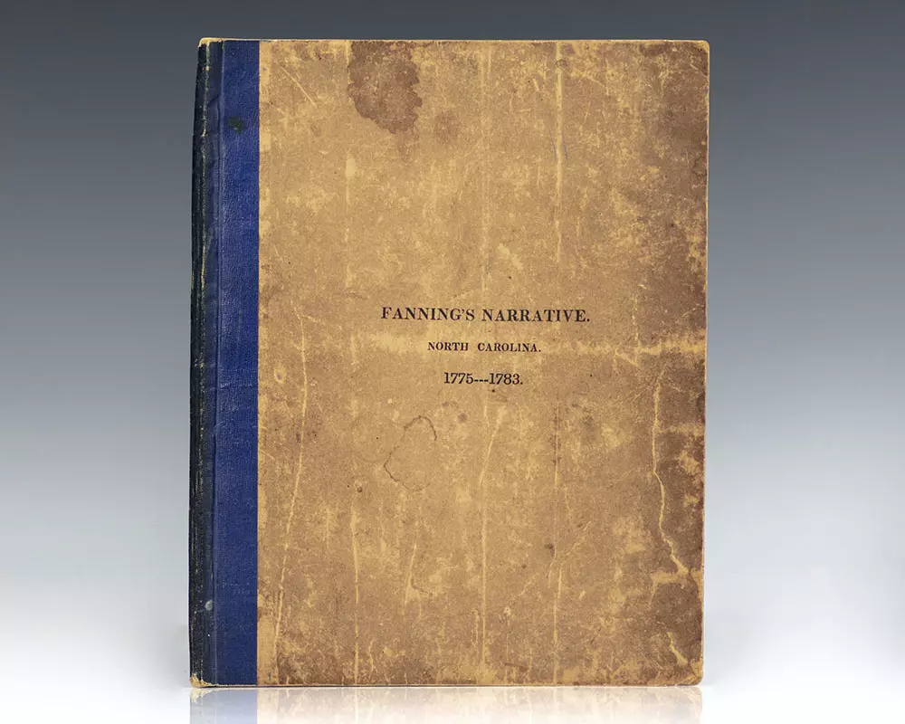 The Narrative of Colonel David Fanning: (A Tory in the Revolutionary War with Great Britain): Giving an Account of His Adventures in North Carolina, From 1775 to 1783 as Written by Himself, with an Introduction and Explanatory Notes.