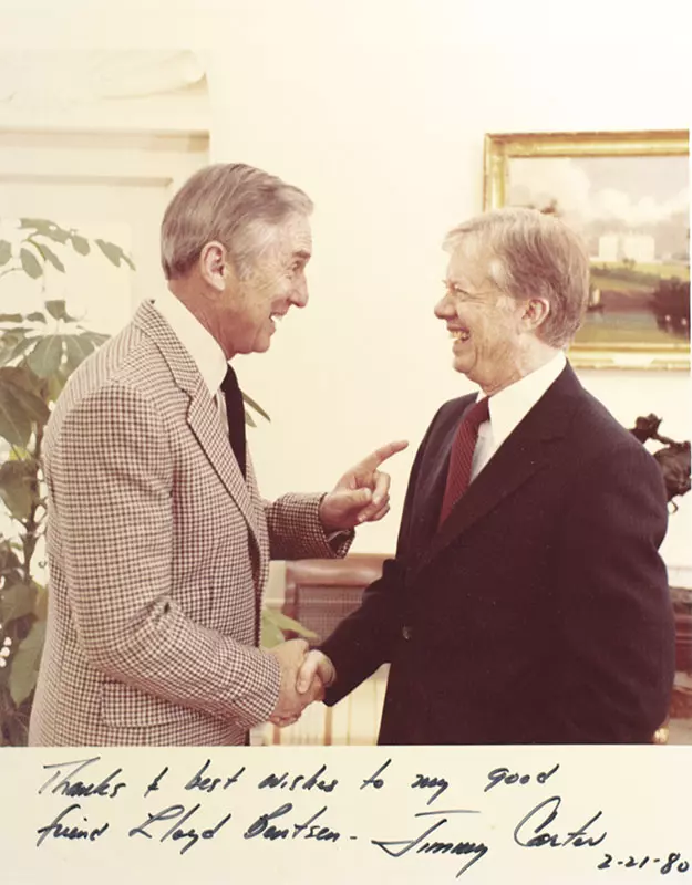 Lloyd Millard Bentsen Autograph Letter Archive.
