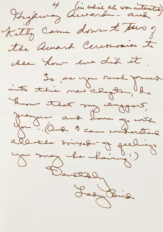 Lloyd Millard Bentsen Autograph Letter Archive.