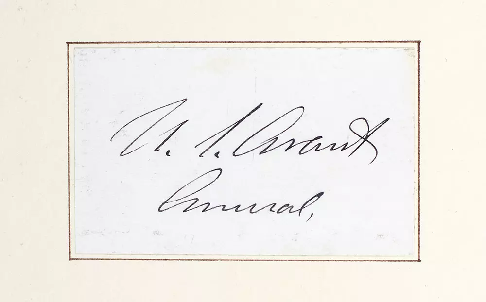 Autographs of the Presidents of the United States of America.