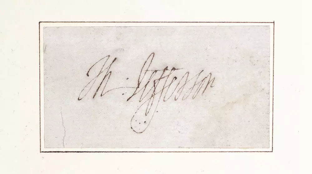 Autographs of the Presidents of the United States of America.