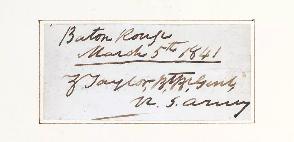Autographs of the Presidents of the United States of America.