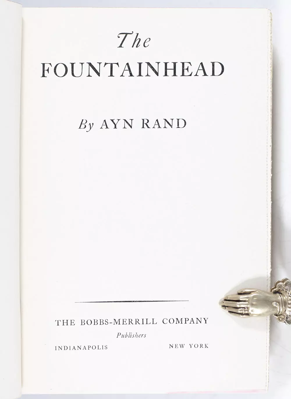 The Fountainhead.