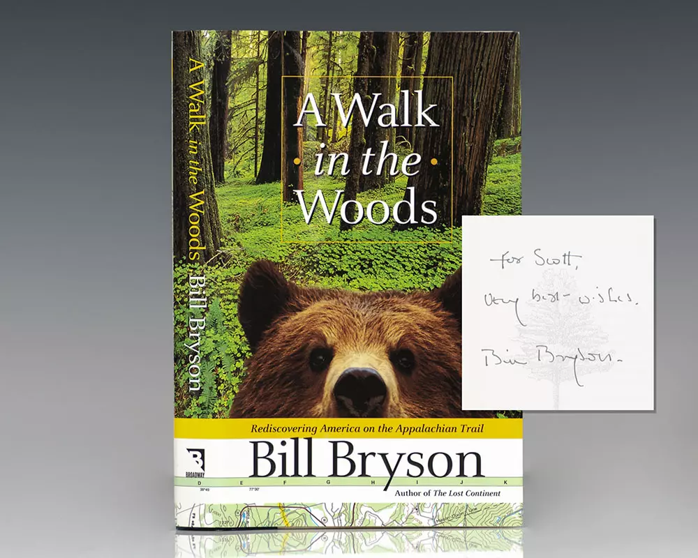A Walk in the Woods: Rediscovering America on the Appalachian Trail.