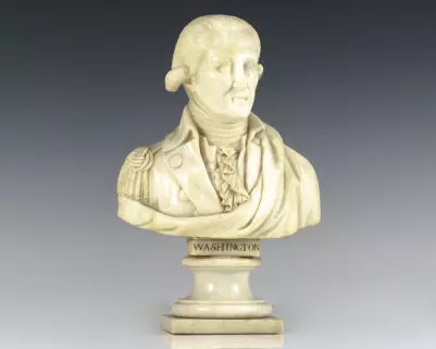 George Washington Marble Bust.