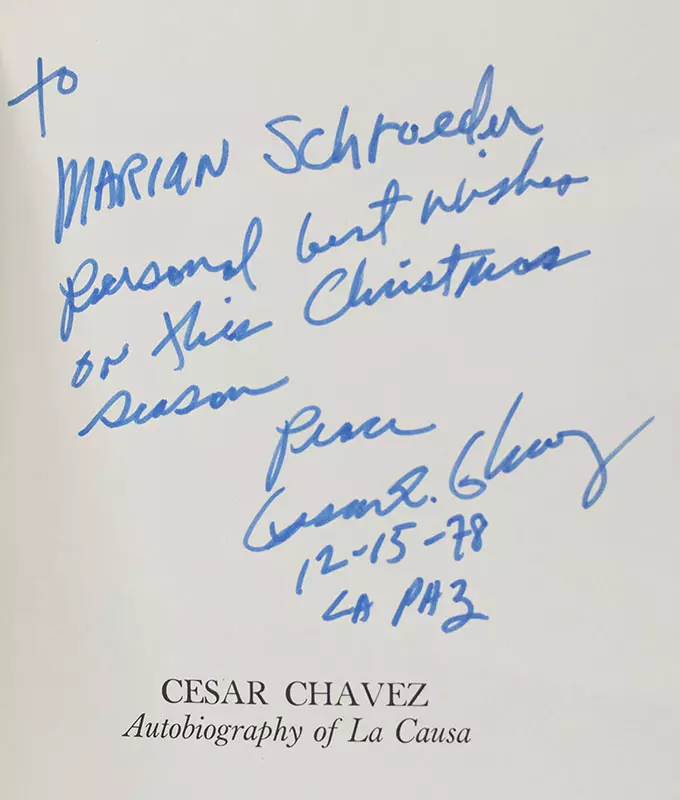 Cesar Chavez. Autobiography of La Causa.