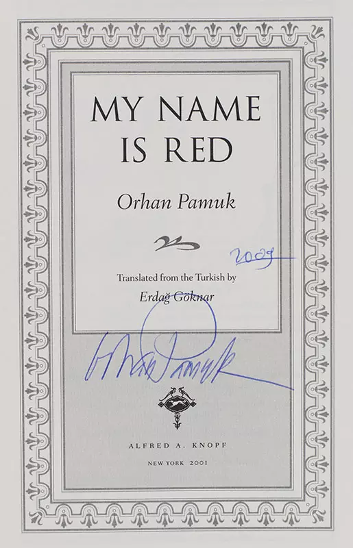 My Name Is Red.