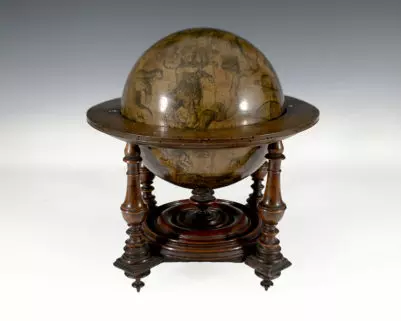 Giuseppe de Rossi's Globus Coelest. [Seventeenth Century Italian Celestial Globe].