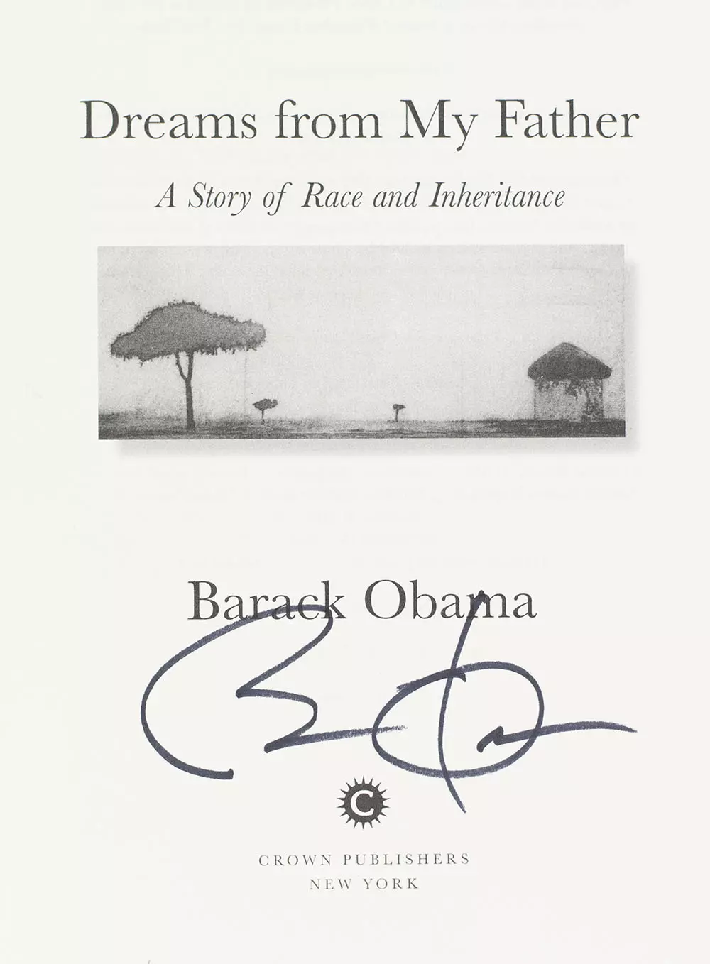 Dreams From My Father: A Story of Race and Inheritance.
