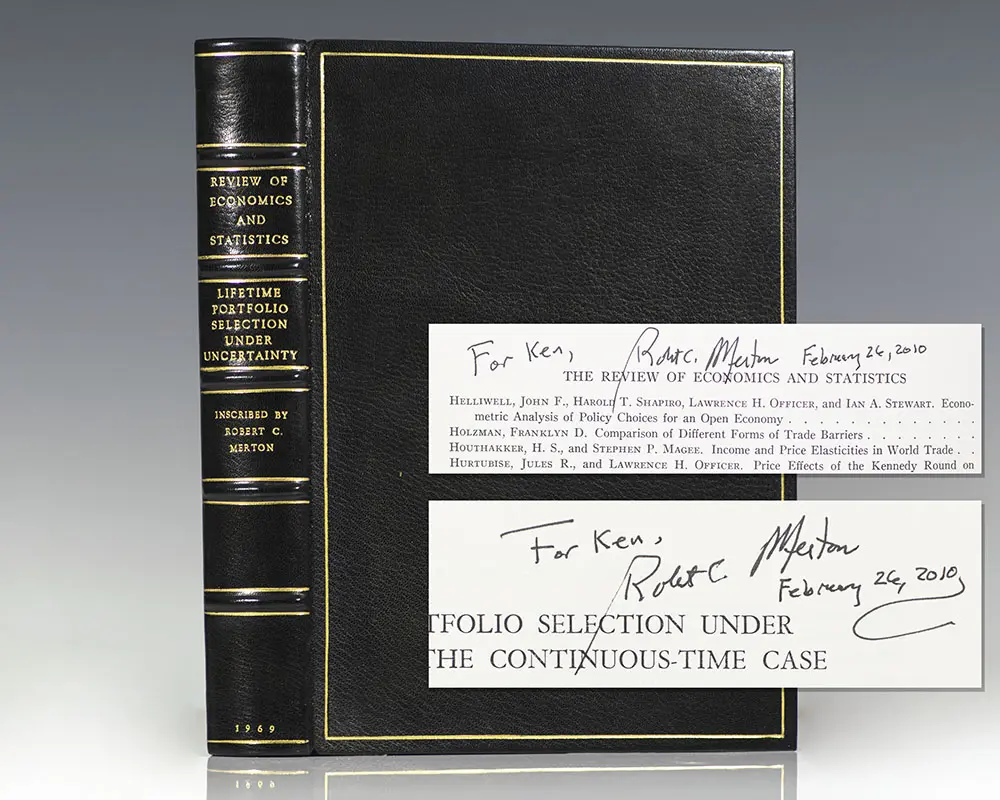 The Review of Economics and Statistics: Lifetime Portfolio Selection Under Uncertainty.