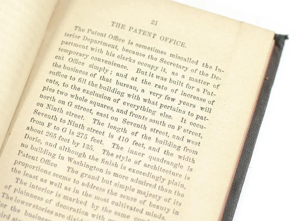 Morrison's Strangers Guide and Etiquette, For Washington City and Its Vicinity.