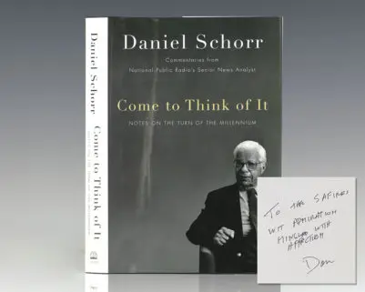 Come to Think of It: Notes on the End of the Millennium.