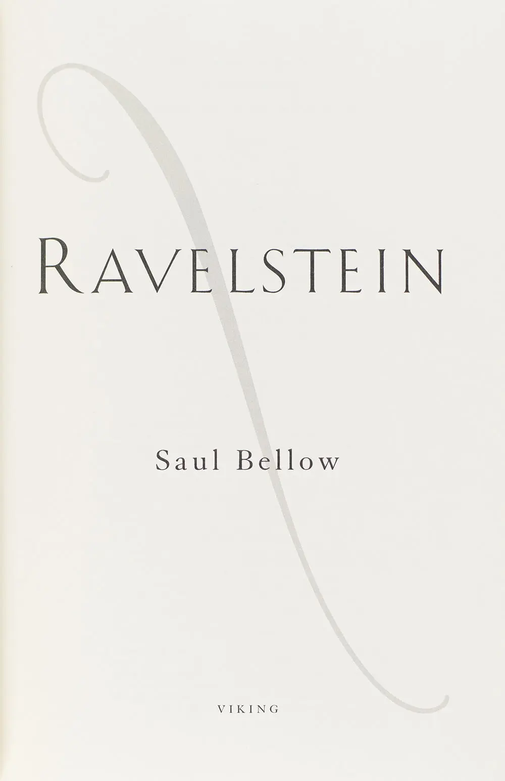 Ravelstein.