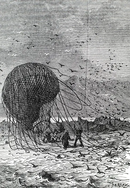 The Mysterious Island: Wrecked in the Air.