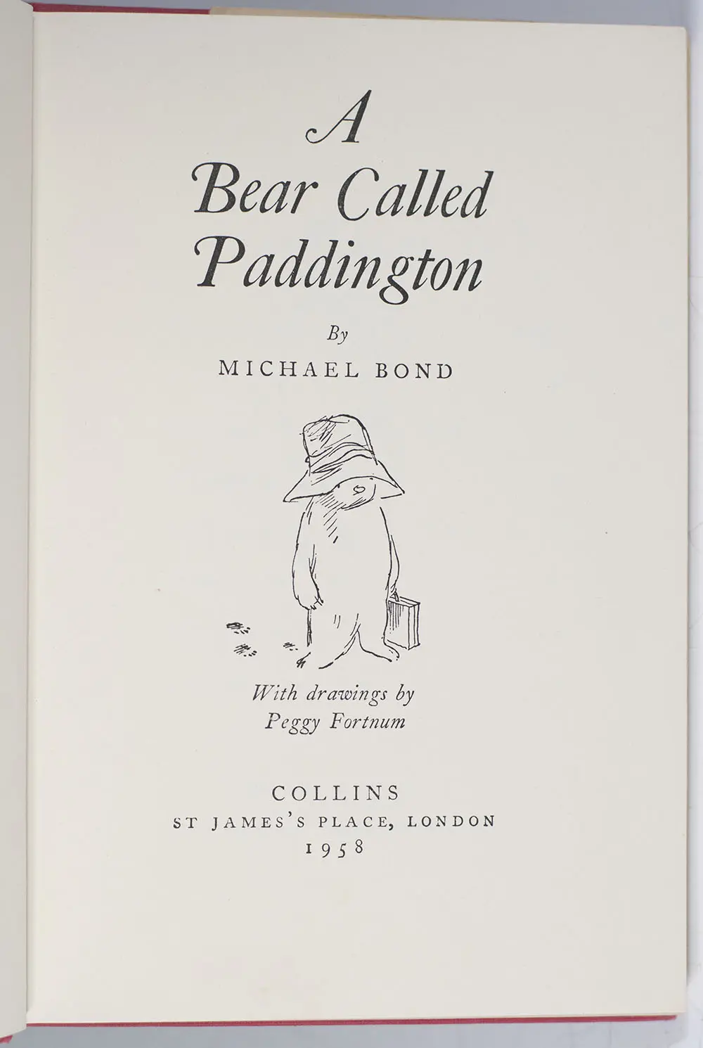 A Bear Called Paddington.