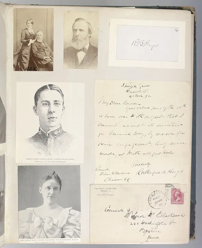 Autograph Album of the Presidents and Cabinet Officials of the United States of America.