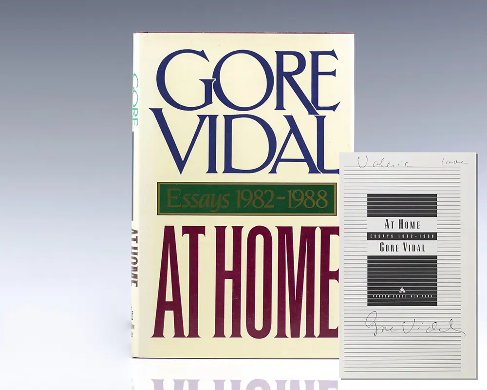 At Home: Essays 1982-1988.
