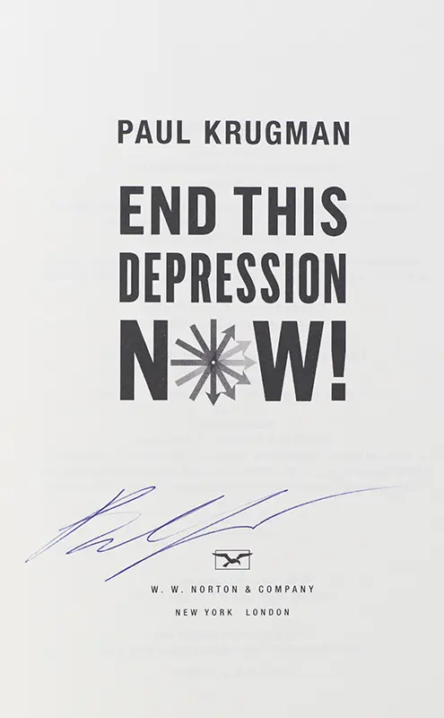 End This Depression Now!