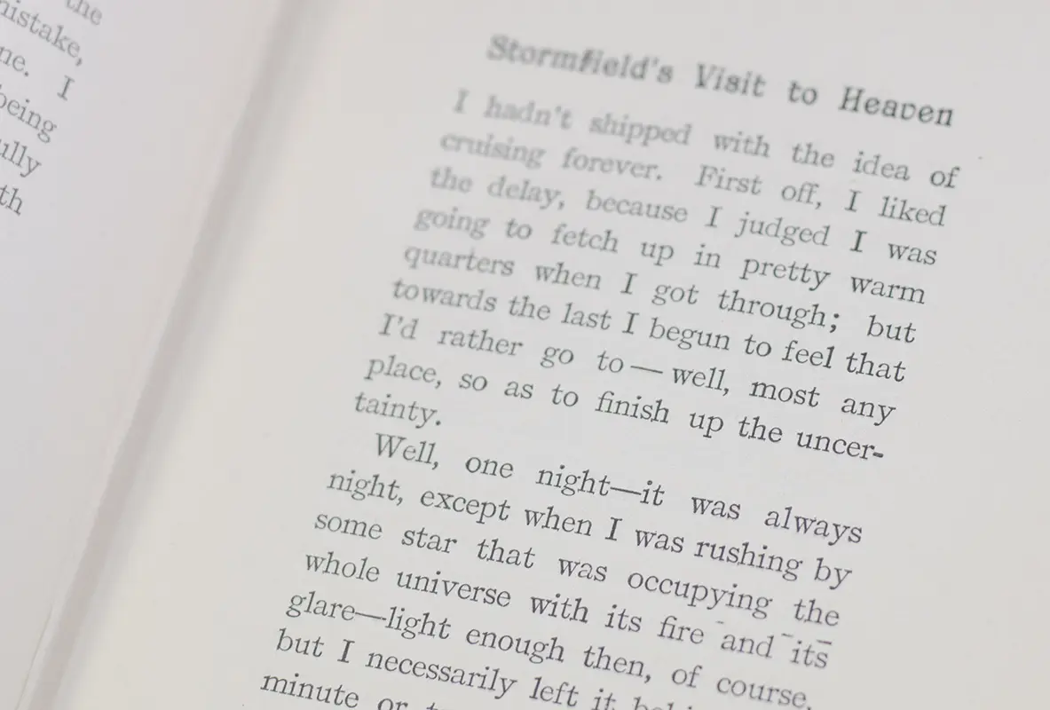 Extract From Captain Stormfield's Visit to Heaven.