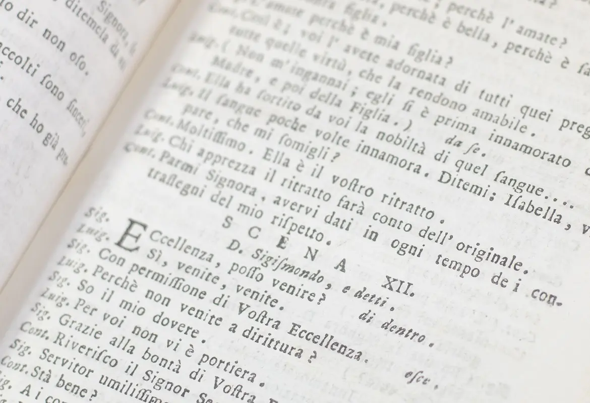 Le Commedie Del Dottore Carlo Goldoni Avvocato Veneziano Fra Gli Arcadi Polisseno Fegejo Prima Edizione Fiorentina Dell' Autore correta, riveduta, ed ampliata.