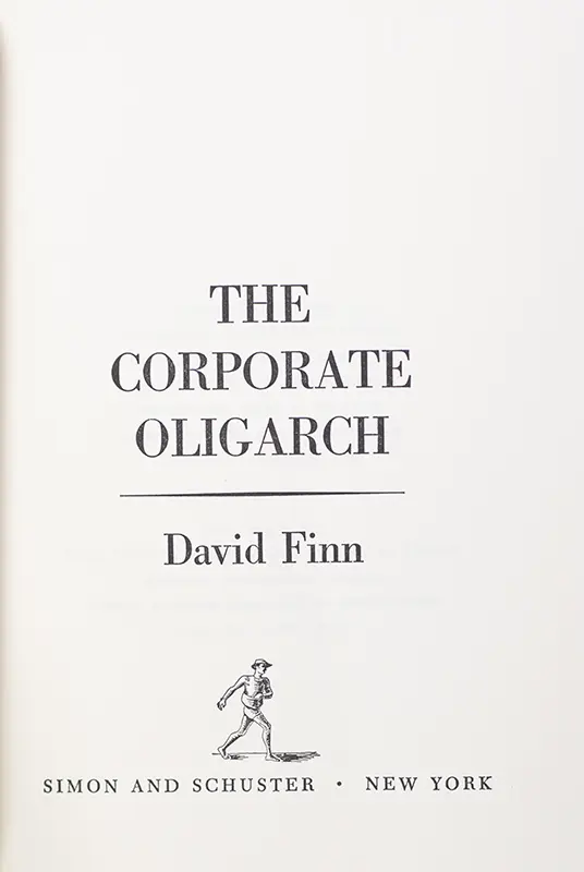 Corporate Oligarch.
