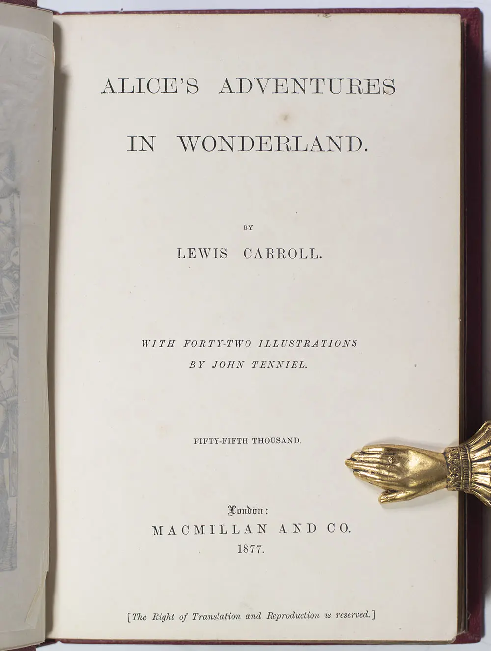 Alice's Adventures In Wonderland and Through the Looking-Glass and What Alice Found There.