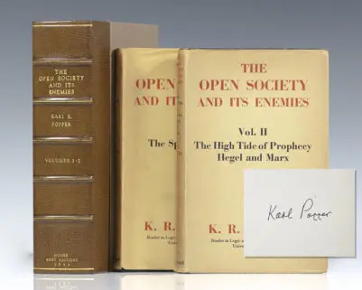 The Open Society And Its Enemies.