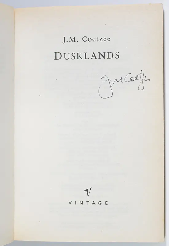 Dusklands.