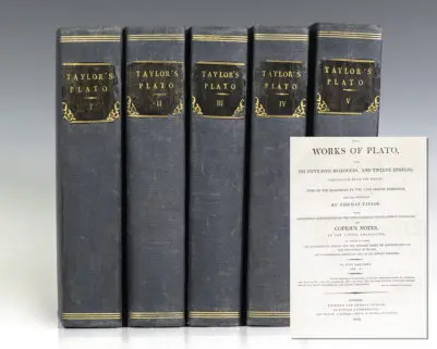 The Works of Plato, Viz. His Fifty-Five Dialogues, and Twelve Epistles, Translated From the Greek; Nine of the Dialogues by the Late Floyer Sydenham, and the Remainder by Thomas Taylor: With Occasional Annotations on the Nine Dialogues Translated by Sydenham, and Copious Notes, by the Latter Translator.