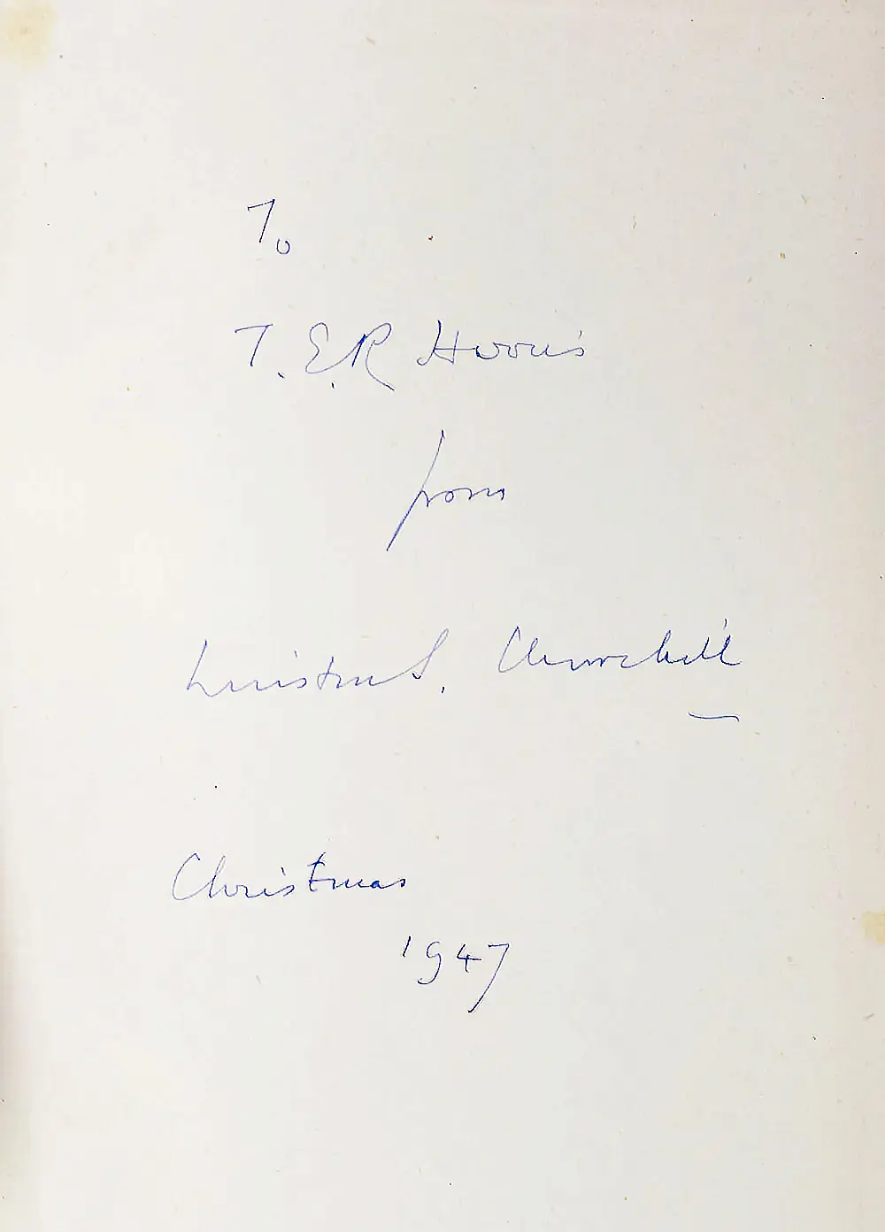 My Early Life; Thoughts and Adventures; Great Contemporaries; Step by Step.
