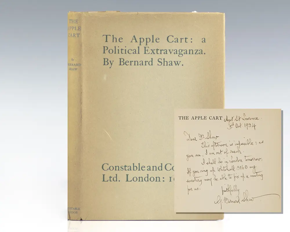 The Apple Cart: A Political Extravaganza.