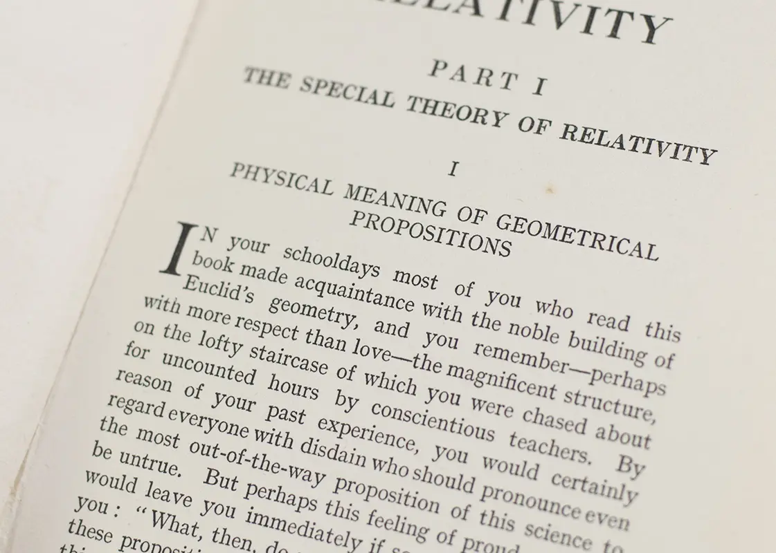 Relativity: The Special And General Theory.