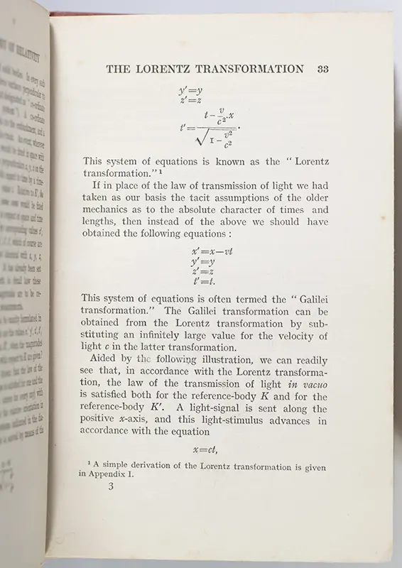 Relativity: The Special And General Theory.
