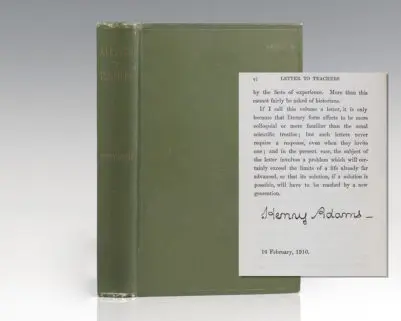 A Letter to American Teachers of History.