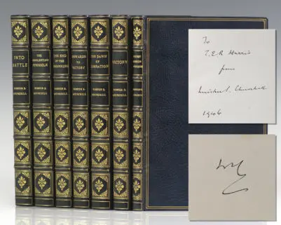 Winston Churchill’s War Speeches: Into Battle, The Unrelenting Struggle, The End of the Beginning, Onwards to Victory, The Dawn of Liberation, Victory, Secret Session Speeches.