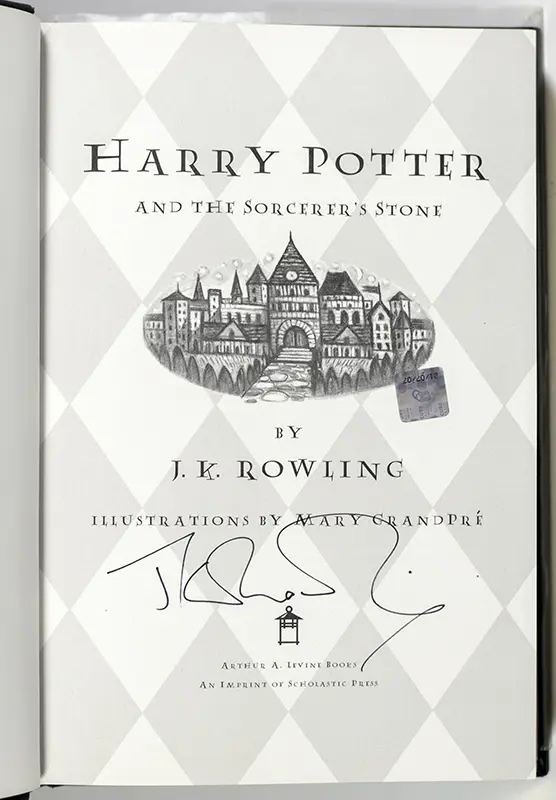 Harry Potter and the Sorcerer's Stone.