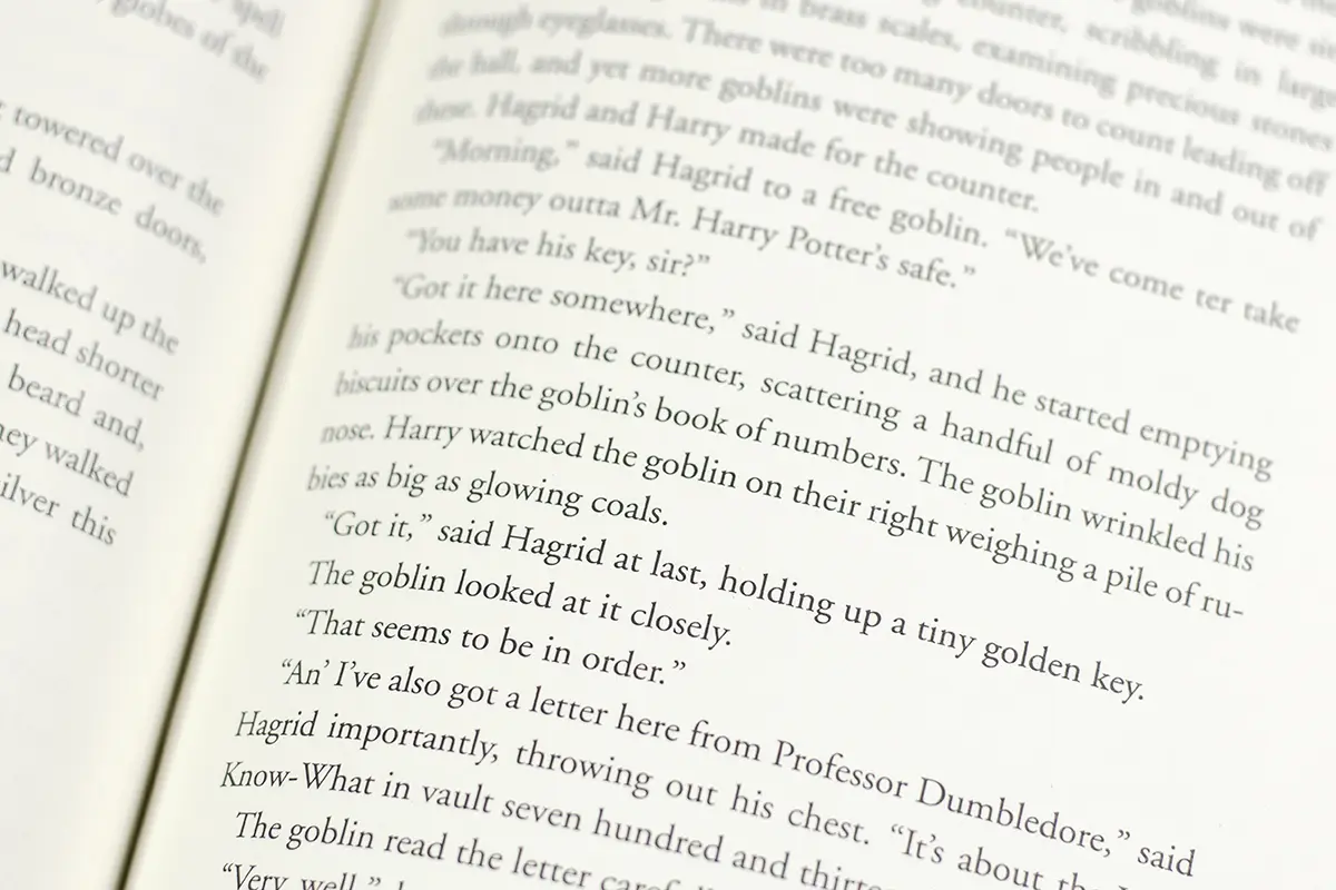 Harry Potter and the Sorcerer's Stone.