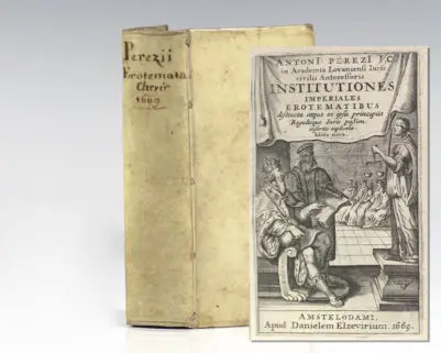 Institutiones Imperiales Erotematibus Distinctae.