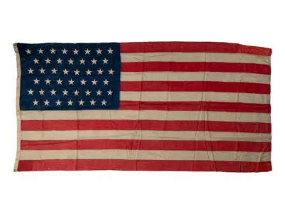 Forty-Five Star American Flag.