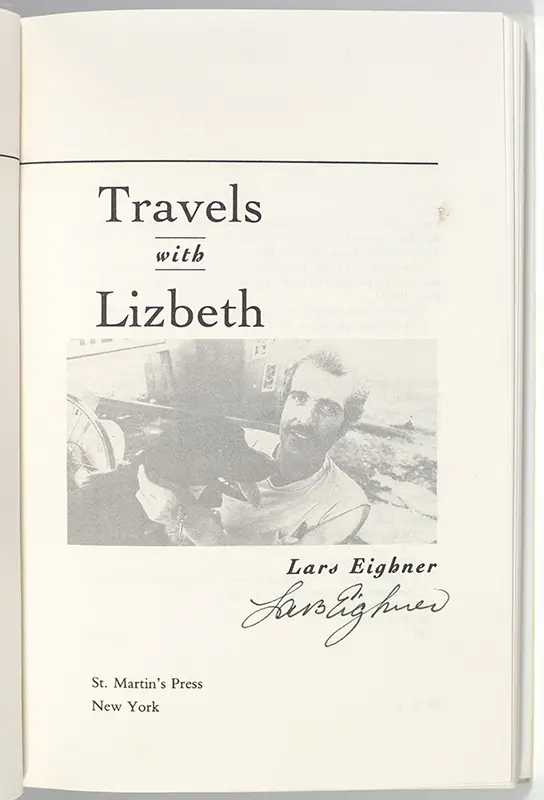 Travels With Lizbeth: Three Years on the Road and on the Streets.