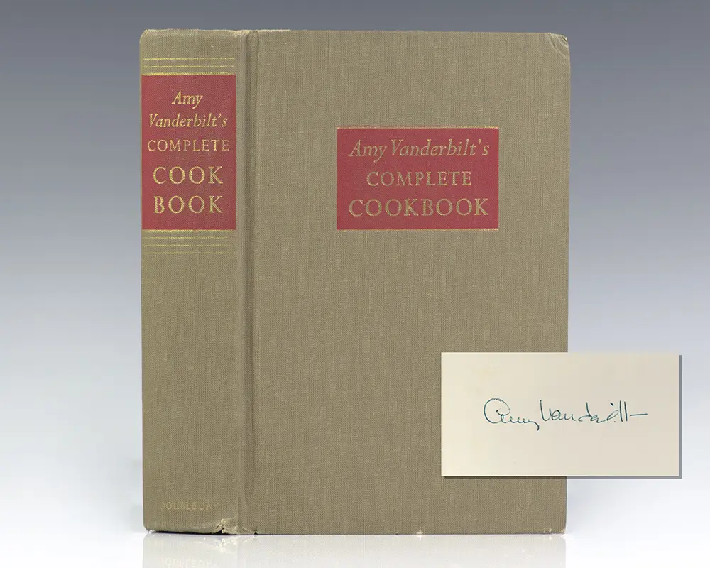 Amy Vanderbilt’s Complete Cookbook.