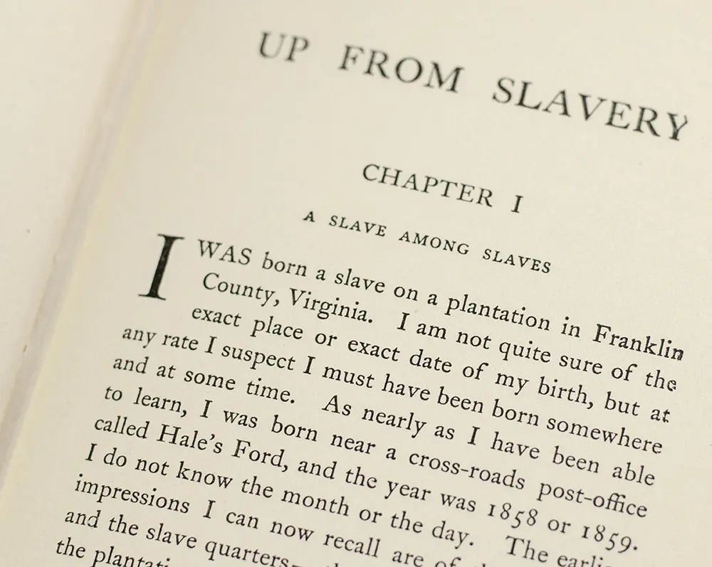 Up From Slavery. An Autobiography.