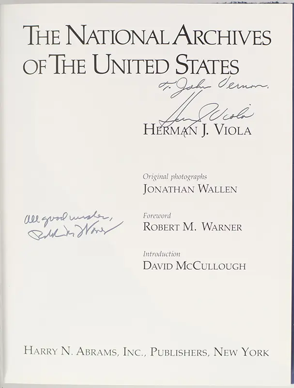 The National Archives of The United States.