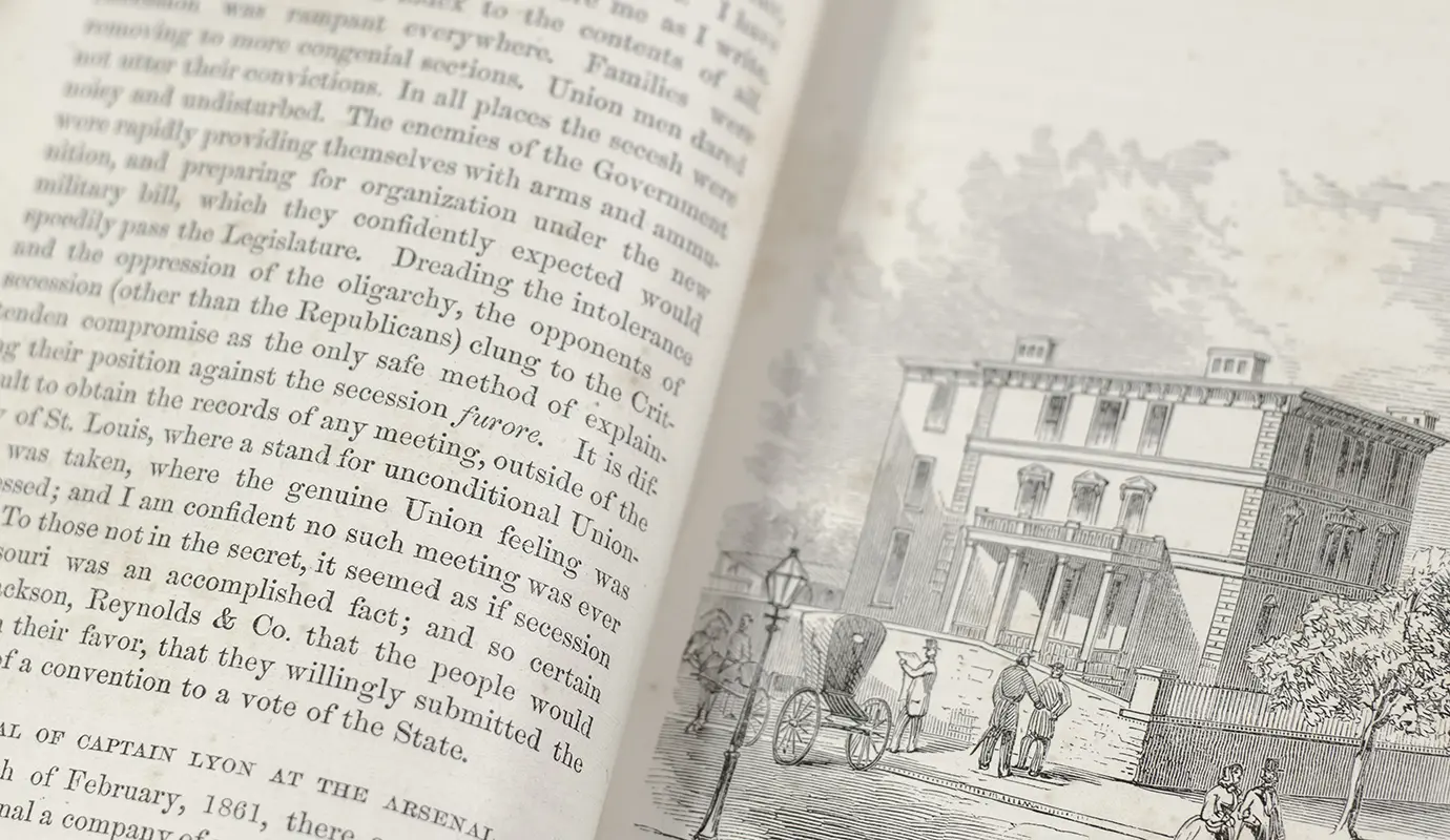 Gen. Nathaniel Lyon, and Missouri in 1861. A Monograph of the Great Rebellion.